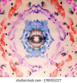 Circle Rainbow. Rainbow Multi Circle. Mehrfach schweißer Hintergrund. Weiß gefärbtes Muster. Gradient Pastellmuster. Vektor Tie Dye Shirt. Vektor Dyed Bokeh. Abstrakter Hippie-Druck. Vectorold-Aquarell