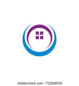 circle real estate logo