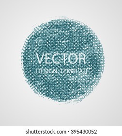 Circle Retro Label Shape. Can be used as Banner.