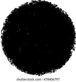 Circle Retro Shape. Black Stamp. Banners, Insignias,stamps,Icons, Labels and Badges.