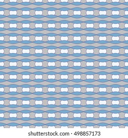 Circle and rhombus seamless pattern. Fashion graphic background design. Modern stylish abstract texture. Colorful template for prints, textiles, wrapping, wallpaper, website. VECTOR illustration