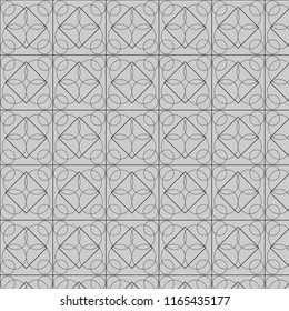 circle, rhombus, square, geometric, pattern