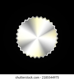 Circle Ribbon-Elemente. beschriften. Banner. Tag. Starburst-Label. Jahrgang. Retro. Moderne, einfache Bänder-Kollektion. Vektorgrafik