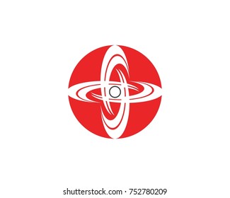 Circle ring business logo design template