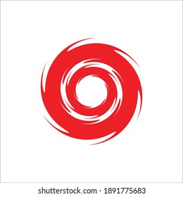 Circle ring logo design template vector 