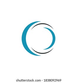 Circle ring logo and symbol vector