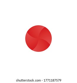 circle ring logo template vector design