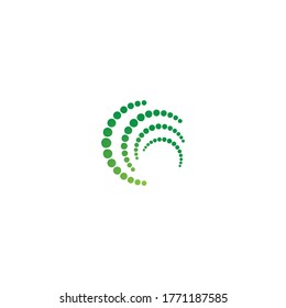 circle ring logo template vector design