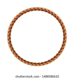 Circle rope, EPS 10 vector