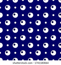 Circle Round Seamless Pattern Background Wallpaper. Combination colors of. Pattern for Textile, fabric, paper, print, interior, decor and more.