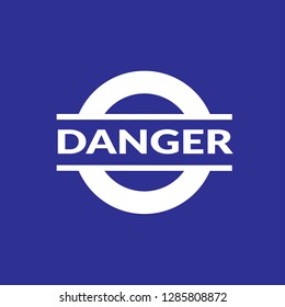 circle rubber stamp with the text danger. danger rubber stamp, label, badge, logo,seal. Designed for your web site design, logo, app, UI