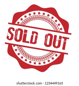 circle rubber stamp with the text sold out. sold out rubber stamp, label, badge, logo,seal,sticker