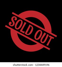 circle rubber stamp with the text sold out. sold out rubber stamp, label, badge, logo,seal,sticker