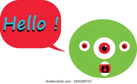 Circle says Hello to the World 