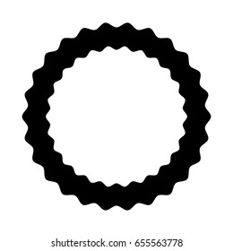 circle seal emblem icon