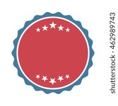 circle seal frame icon vector illustration design