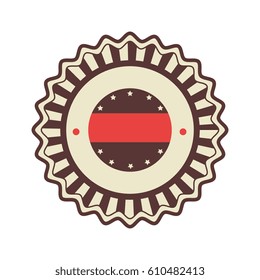 circle seal stamp frame