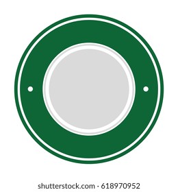 circle seal stamp icon