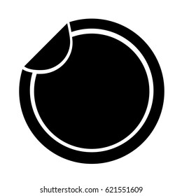 circle seal stamp icon