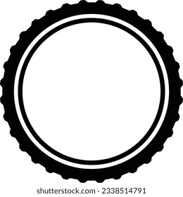 icono de la marca de cierre de círculo (editable) - Ilustración del vector