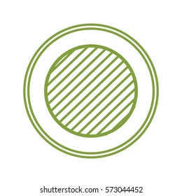 circle seal stamp icon vector illustration design