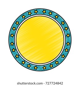 circle seal with stars