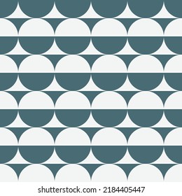 Circle seamless modern vector stylish pattern. Vector illustration. Perfect for cards, fabrics, packaging, surface design and clothing.