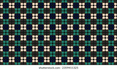 Circle Seamless Pattern Background Wallpaper