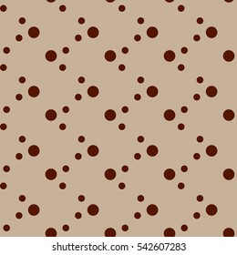 Circle seamless pattern. Fashion graphic background design. Modern stylish abstract texture. Colorful template for prints, textiles, wrapping, wallpaper, website etc. Vector illustration
