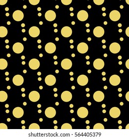 Circle seamless pattern. Fashion graphic background design. Modern stylish abstract texture. Colorful template for prints, textiles, wrapping, wallpaper, website etc. Vector illustration