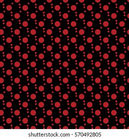 Circle seamless pattern. Fashion graphic background design. Modern stylish abstract texture. Colorful template for prints, textiles, wrapping, wallpaper, website etc. Vector illustration