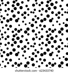 Circle seamless pattern. Fashion graphic background design. Modern stylish abstract texture