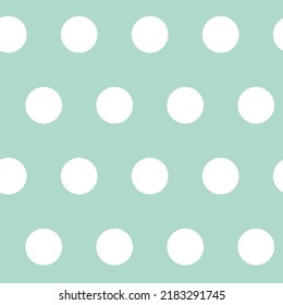 Circle seamless pattern for textile design, geometric background
