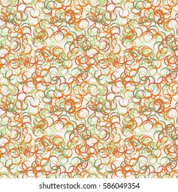 Circle seamless pattern. Vector illustration
