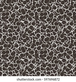 Circle seamless pattern. Vector illustration