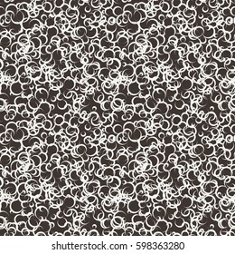 Circle seamless pattern. Vector illustration