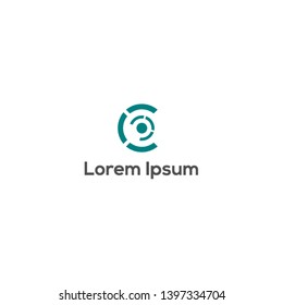circle security icon  logo for ui/ux