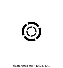circle security icon  logo for ui/ux