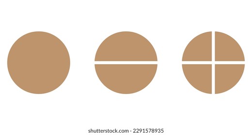 Kreiskreiskreisbogenform.