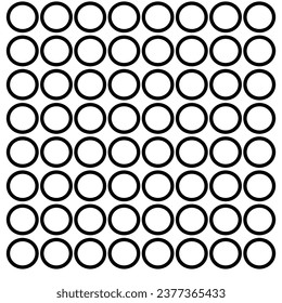 circle set icons on white background