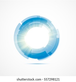 Circle set. Vector illustration. Business Abstract icon. Corporate, Media, Technology styles vector logo design template. transparent