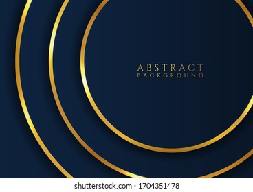 Forma circular estilo de forma de capa de diseño de fondo abstracto de forma de onda. ilustración vectorial.