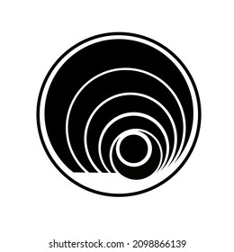diseño de forma circular, elementos gráficos modernos, tranquilidad del concepto mental.
