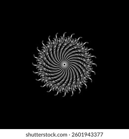 Circle Shape Engraving ornament, Vintage Baroque Victorian Style, Artistic Mandala, can use for Decoration, Interior, Wallpaper, Fashion, Carpet, Fabric, Ornate, or Graphic Design Element. Vector 