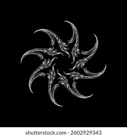 Circle Shape Engraving ornament, Vintage Baroque Victorian Style, Artistic Mandala, can use for Decoration, Interior, Wallpaper, Fashion, Carpet, Fabric, Ornate, or Graphic Design Element. Vector 