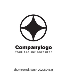 Circle shape for logo company design