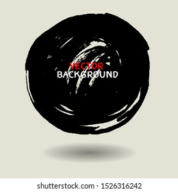 circle shape marker paint texture background