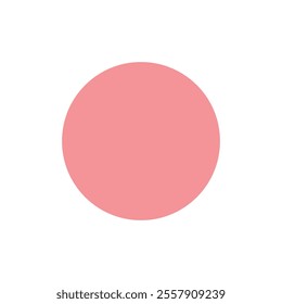 Circle shape in mathematics. Round shaped objects.