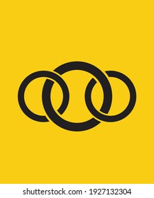 Forma de círculo Ideas de logotipo mínimo