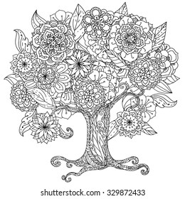 Imagenes Fotos De Stock Y Vectores Sobre Mandala Trees Shutterstock